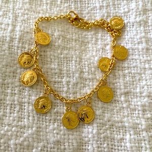 Beautiful coin anklet